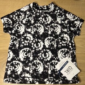 Athleta Girl Mock Neck Rashguard M/8-10